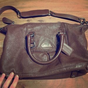 Leather Coach Purse 👜